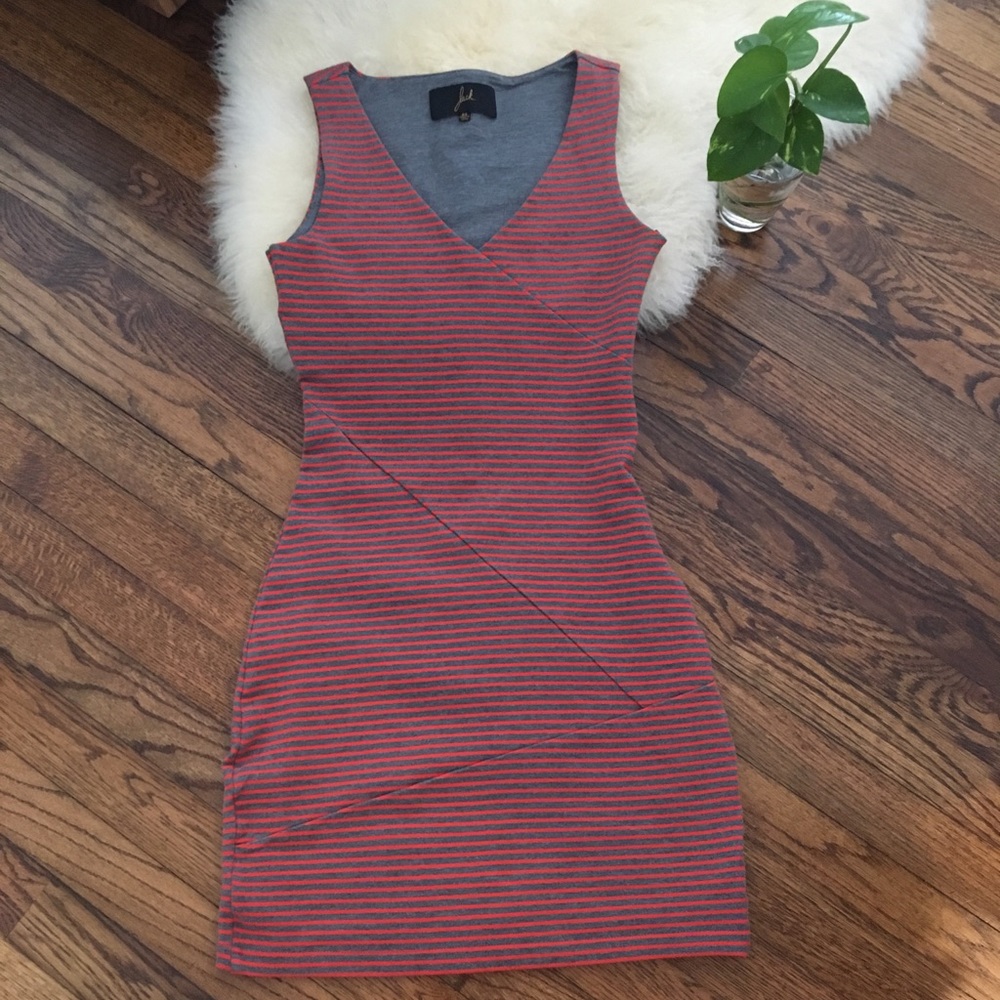 Bodycone Strips Dress